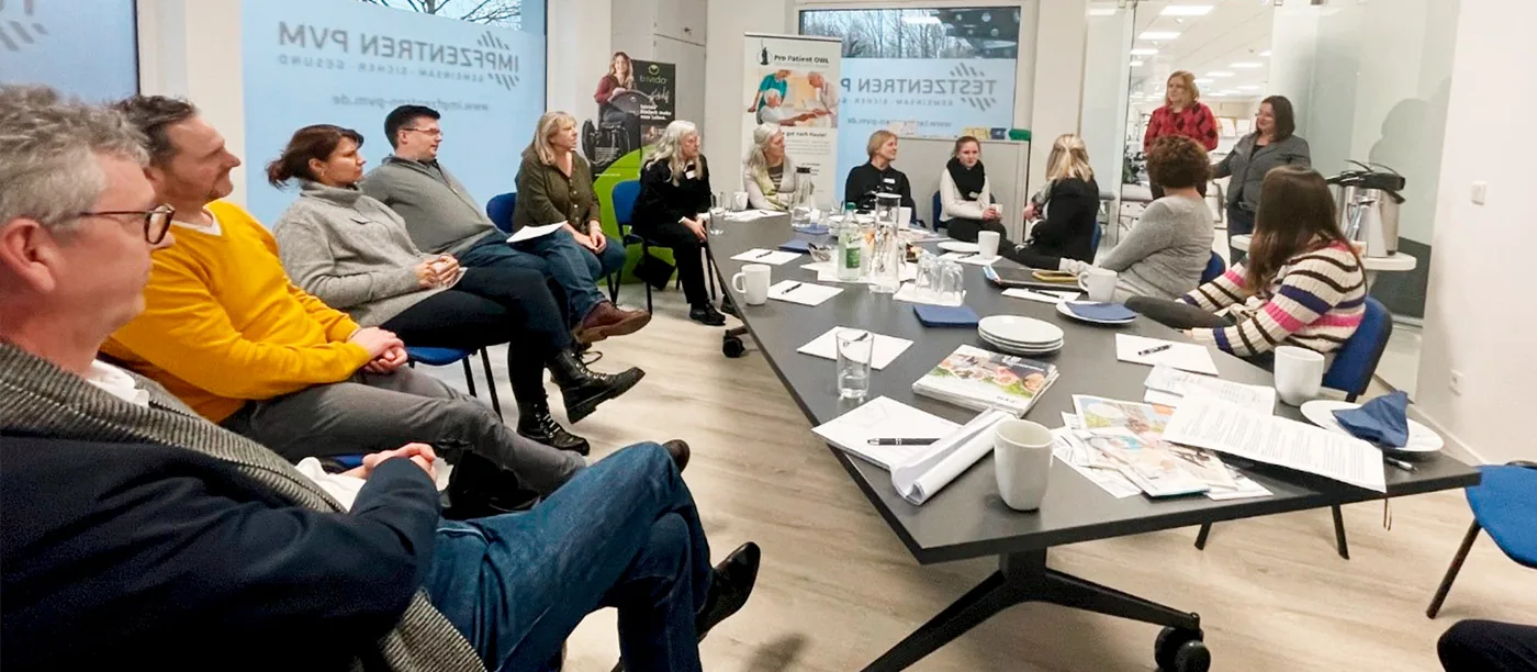 Leitende Mitarbeitende des EvKB zu Besuch im GesundZentrum