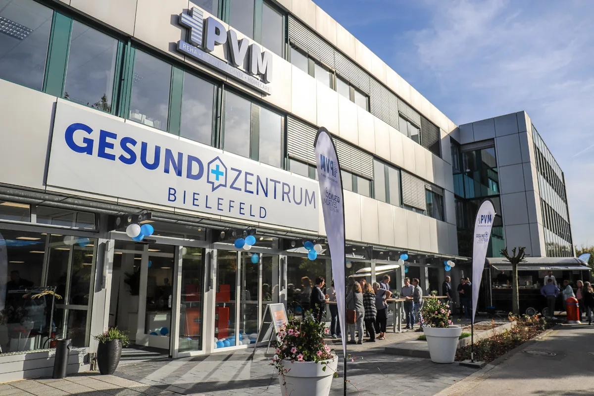 Das PVM GesundZentrum am Südring von außen