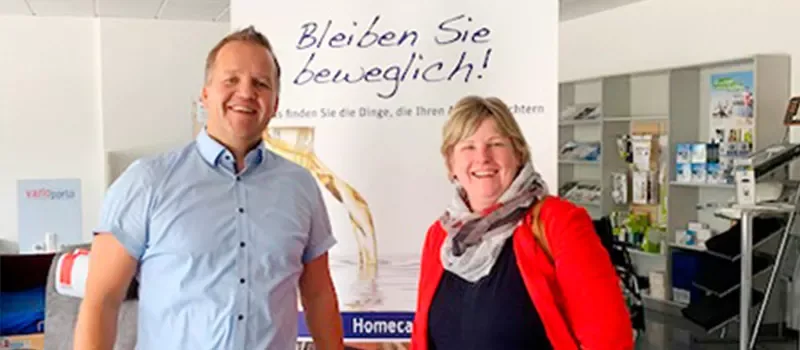 Markus Wendler und Claudia Middendorf im Gespräch bei PVM