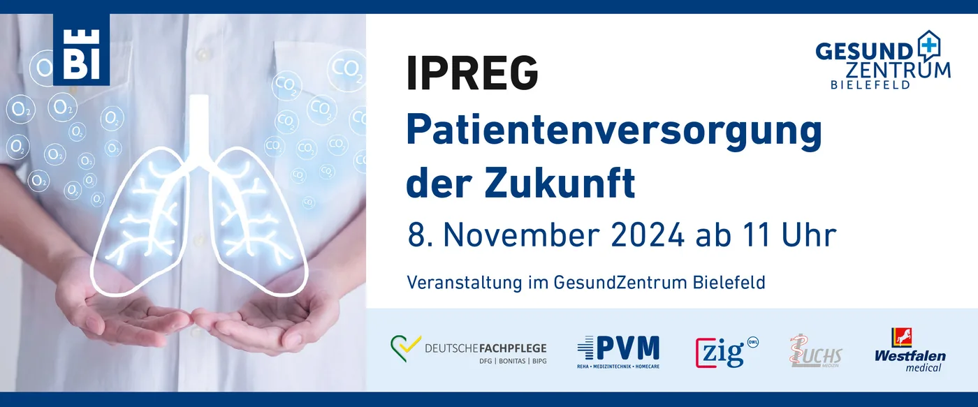 Ankündigung der Fachveranstaltung IPReG – Patientenversorgung der Zukunft am 8. November 2024