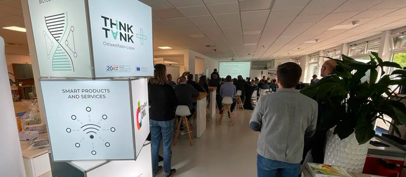 Vortrag bei der Netzwerkveranstaltung Innovation.Gesundheit.OWL im GesundZentrum