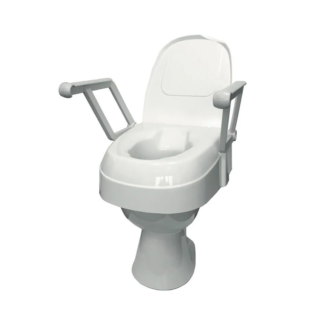 Toilettensitzerhöhung mit Armlehnen